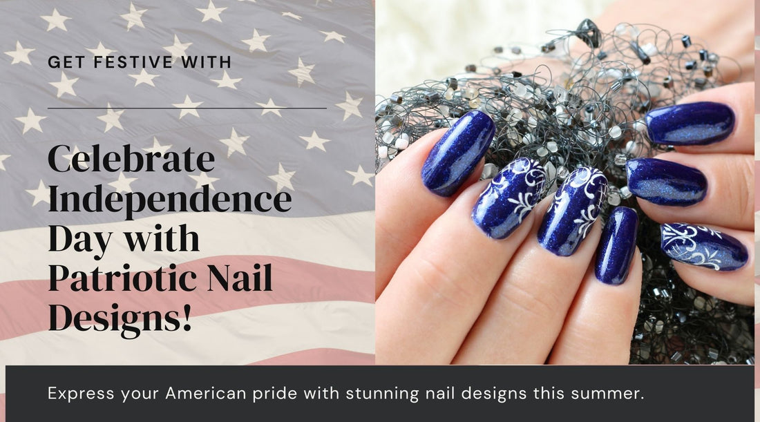 Rhapsodise in Style: Stunning Red, White, and Blue Nail Ideas for the 4th of July