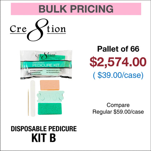 Cre8tion - Disposable Pedicure Kit B