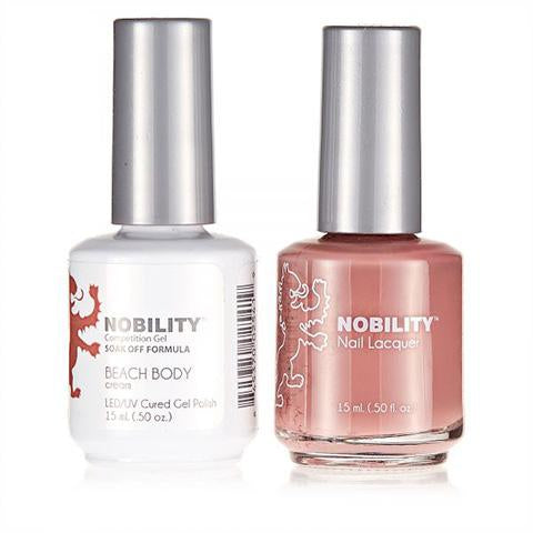 Nobility Gel Polish & Nail Lacquer, Beach Body - NBCS091