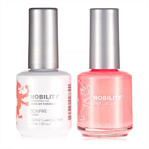 Nobility Gel Polish & Nail Lacquer, Bonfire - NBCS119