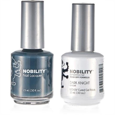 Nobility Gel Polish & Nail Lacquer, Dark Knight - NBCS079