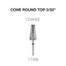 Cre8tion - Cone Round Top - Nail Filing Bit - 3/32"