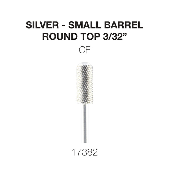 Cre8tion Silver Carbide - Small Barrel - Round Top 3/32"