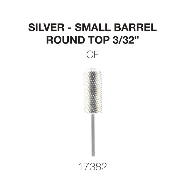 Cre8tion Silver Carbide - Small Barrel - Round Top 3/32"