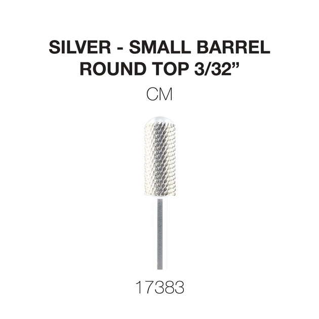 Cre8tion Silver Carbide - Small Barrel - Round Top 3/32"