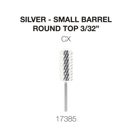 Cre8tion Silver Carbide - Small Barrel - Round Top 3/32"