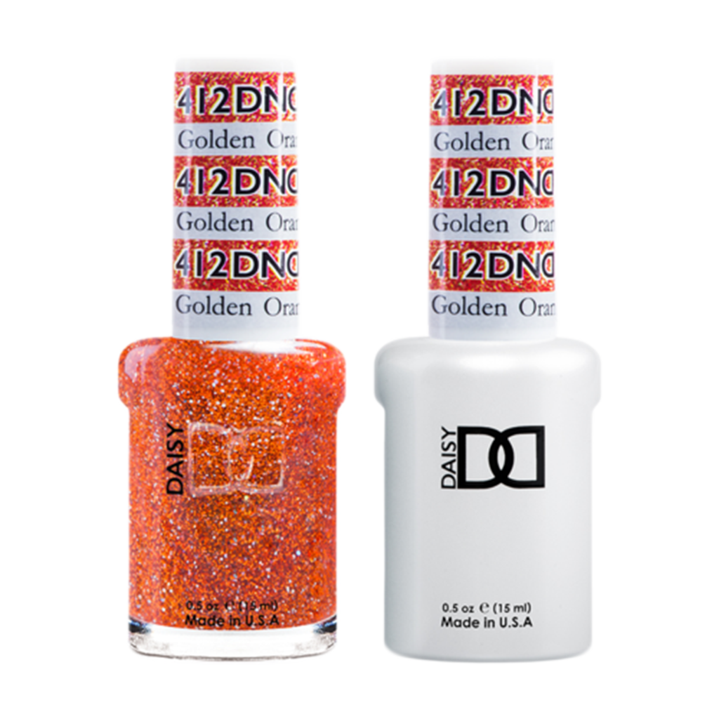 Daisy DND - Gel & Lacquer Duo - 412 Golden Orange Star