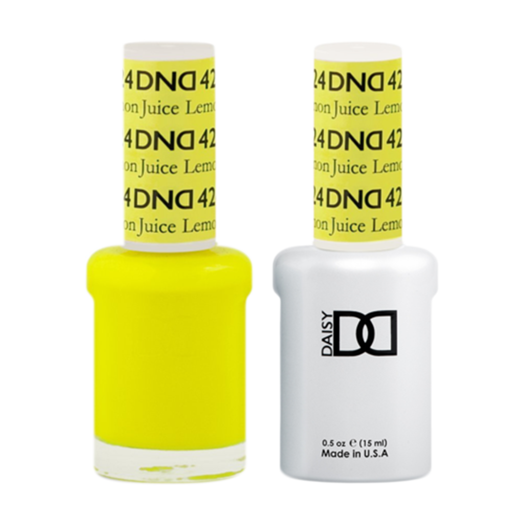 Daisy DND - Gel & Lacquer Duo - 424 Lemon Juice