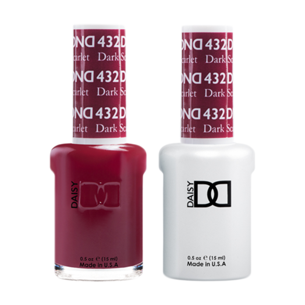 Daisy DND - Gel & Lacquer Duo - 432 Dark Scarlet