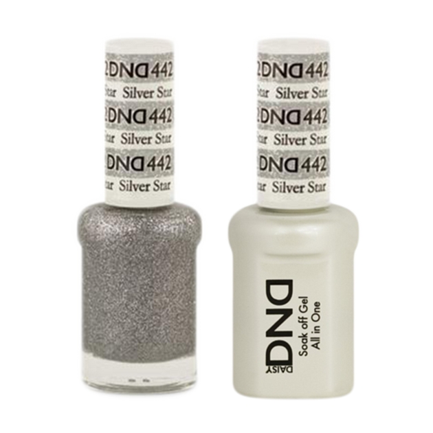 Daisy DND - Gel & Lacquer Duo - 442 Silver Star