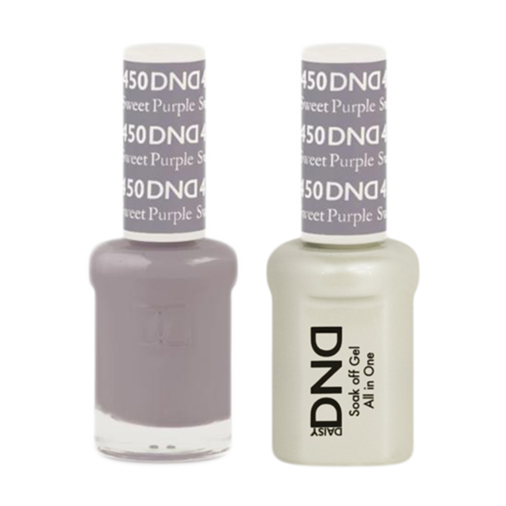 Daisy DND - Gel & Lacquer Duo - 450 Sweet Purple