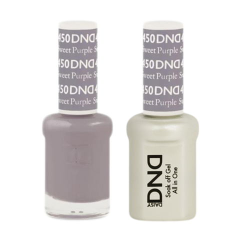 Daisy DND - Gel & Lacquer Duo - 450 Sweet Purple