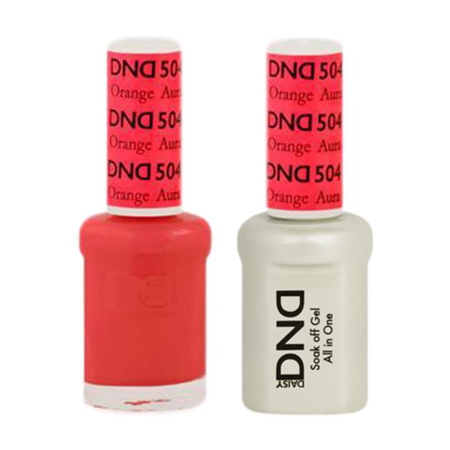 Daisy DND - Gel & Lacquer Duo - 504 Orange Aura