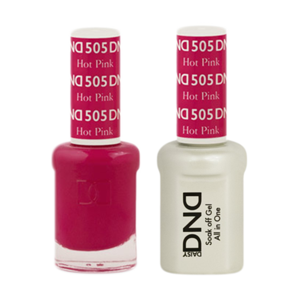 Daisy DND - Gel & Lacquer Duo - 505 Hot Pink