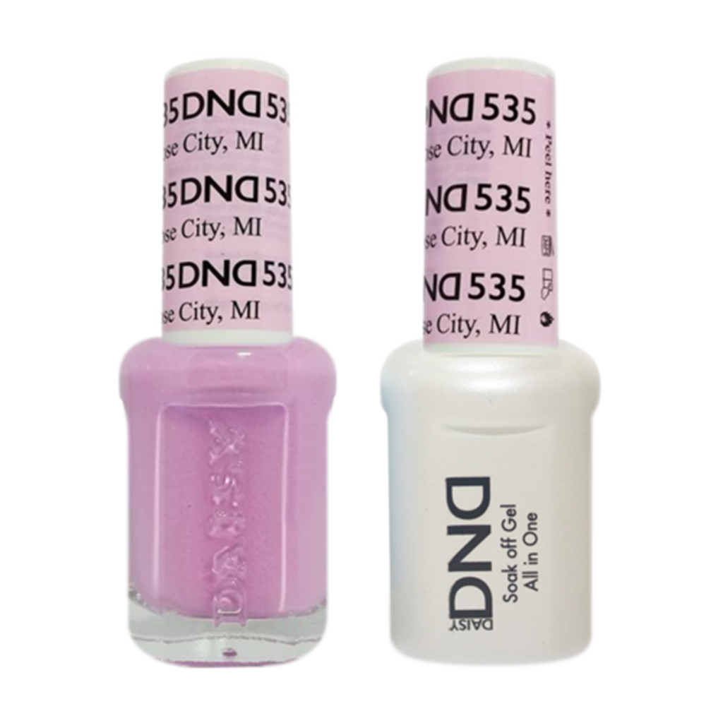 Daisy DND - Gel & Lacquer Duo - 535 Rose City, MI