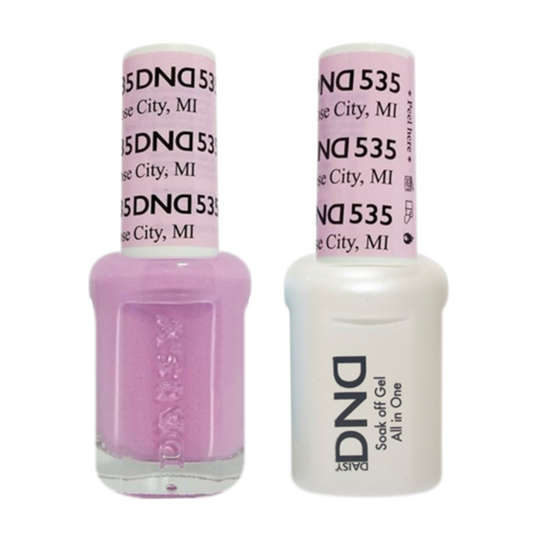 Daisy DND - Gel & Lacquer Duo - 535 Rose City, MI