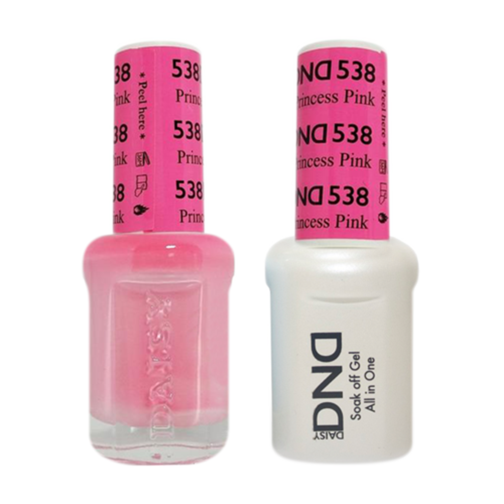 Daisy DND - Gel & Lacquer Duo - 538 Princess Pink