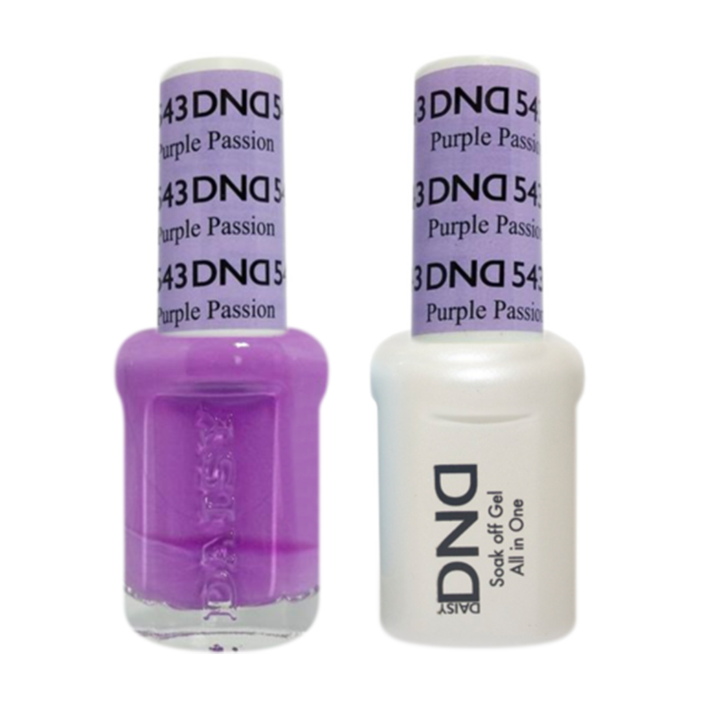 Daisy DND - Gel & Lacquer Duo - 543 Purple Passion