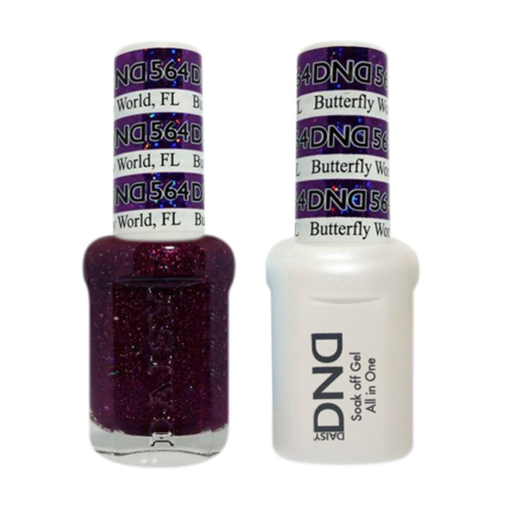 Daisy DND - Gel & Lacquer Duo - 564 Butterfly World, FL