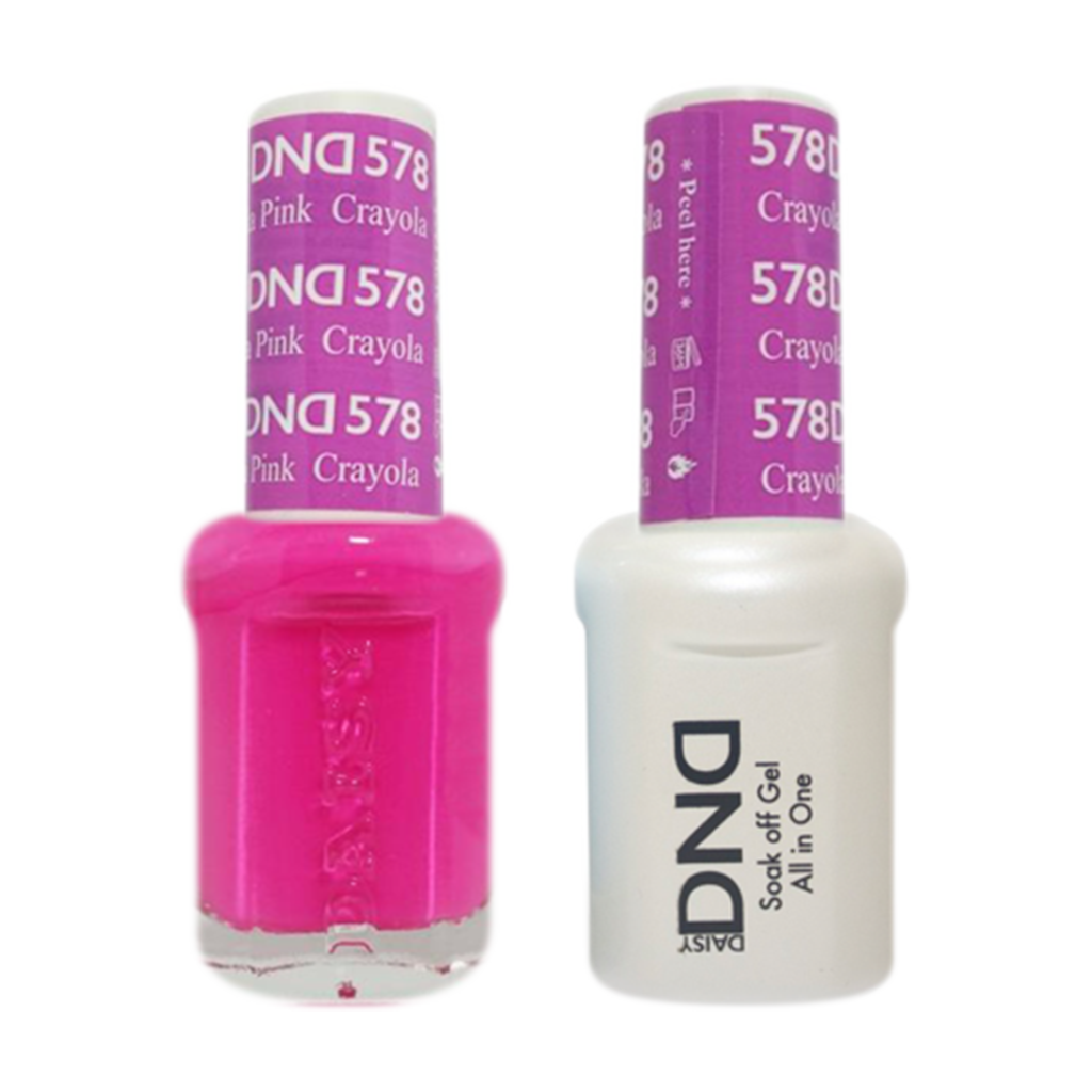 Daisy DND - Gel & Lacquer Duo - 578 Crayola Pink