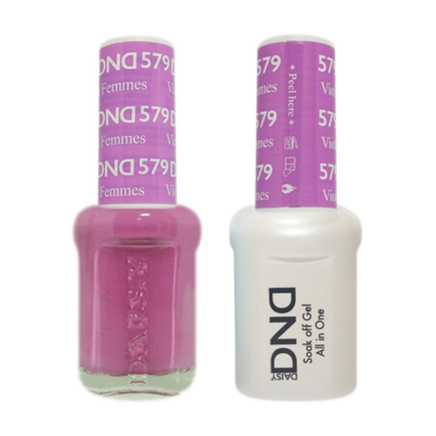 Daisy DND - Gel & Lacquer Duo - 579 Violet Femmes