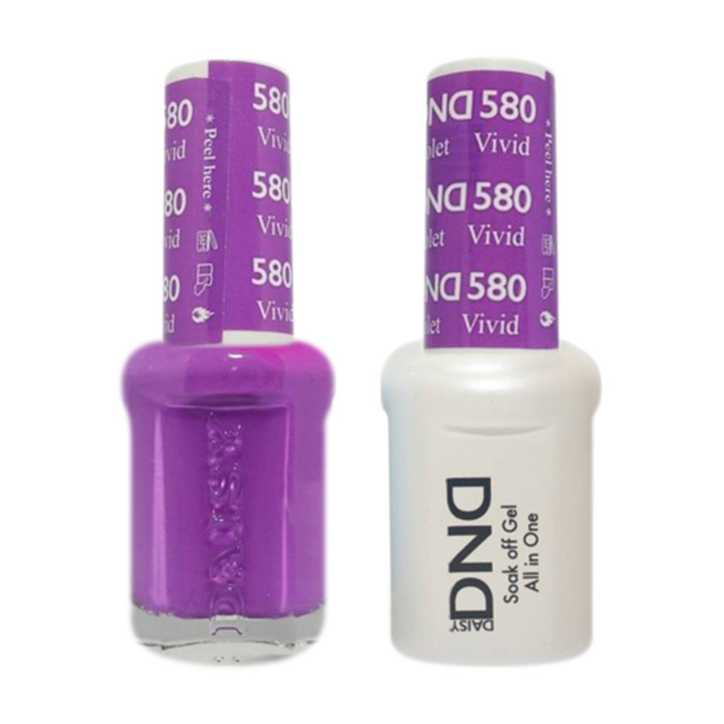 Daisy DND - Gel & Lacquer Duo - 580 Vivid Violet