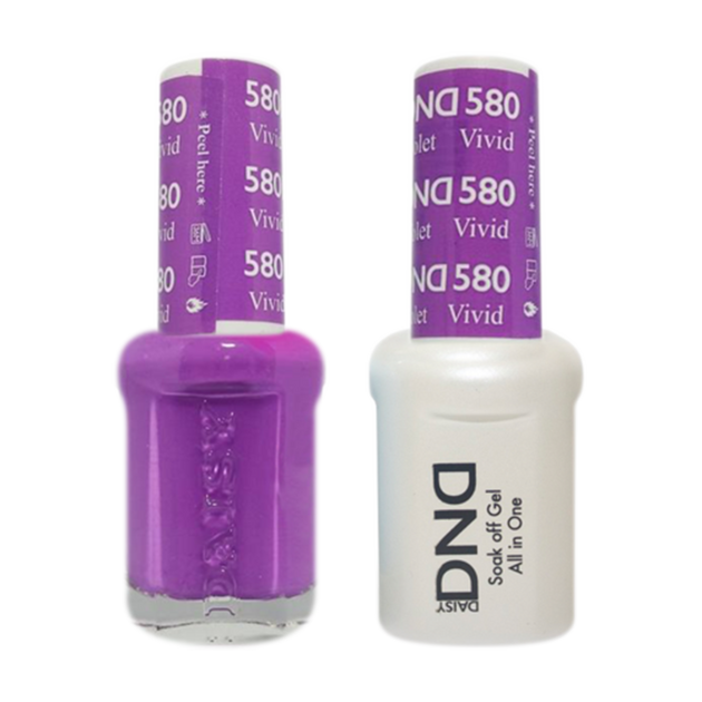 Daisy DND - Gel & Lacquer Duo - 580 Vivid Violet