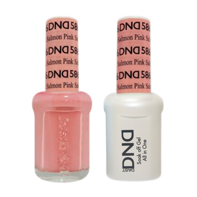 Daisy DND - Gel & Lacquer Duo - 586 Pink Salmon