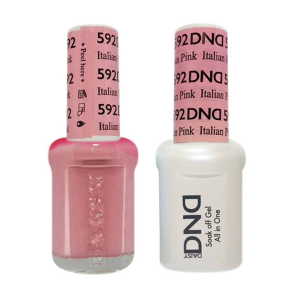 Daisy DND - Gel & Lacquer Duo - 592 Italian Pink