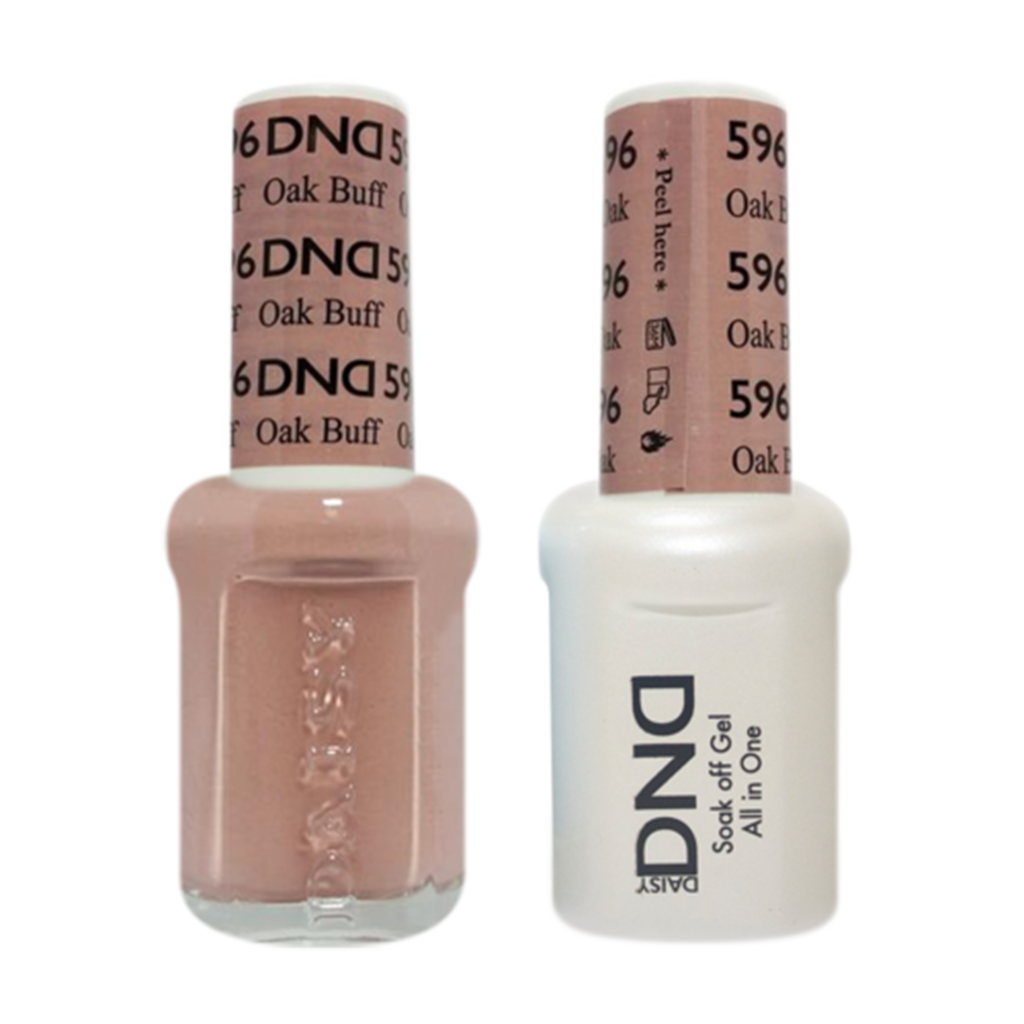 Daisy DND - Gel & Lacquer Duo - 596 Oak Buff