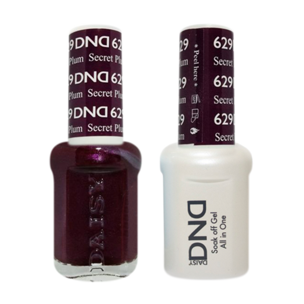 Daisy DND - Gel & Lacquer Duo - 629 Secret Plum