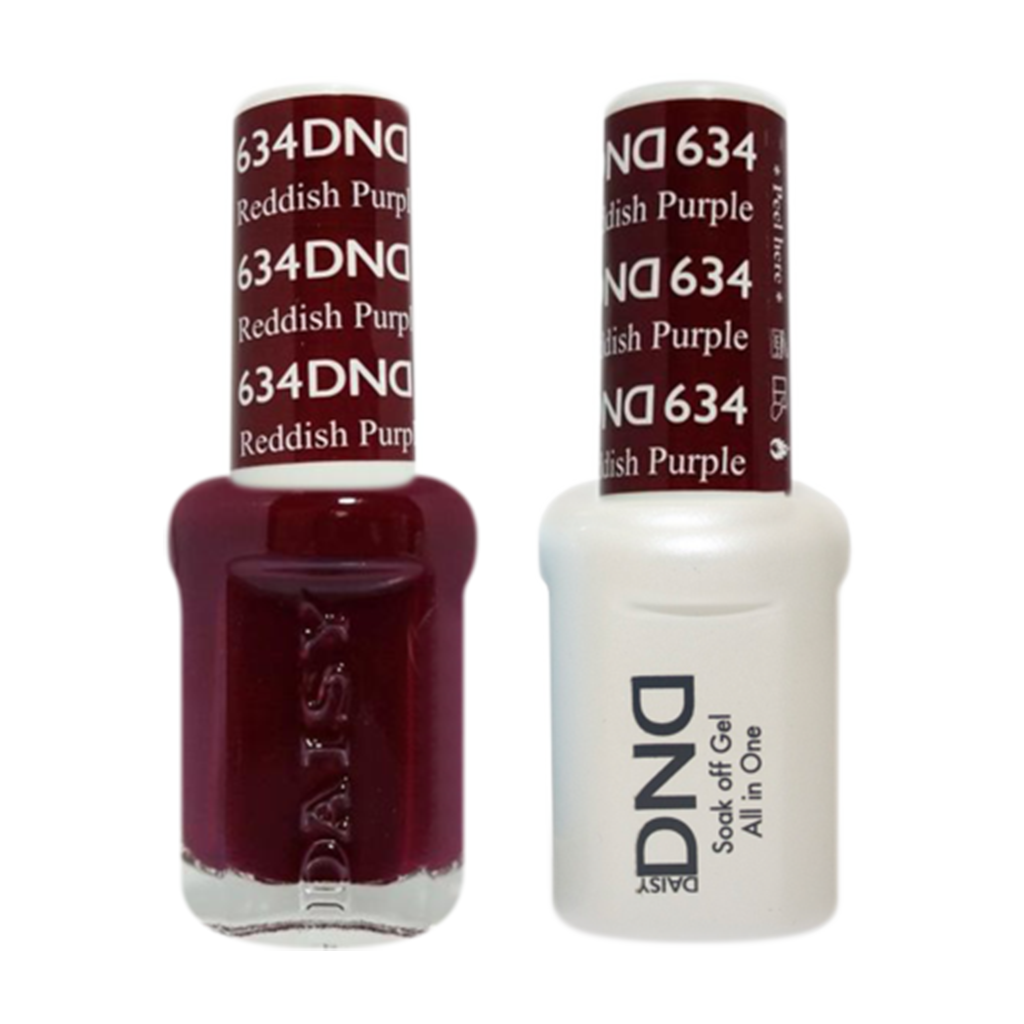 Daisy DND - Gel & Lacquer Duo - 634 Reddish Purple