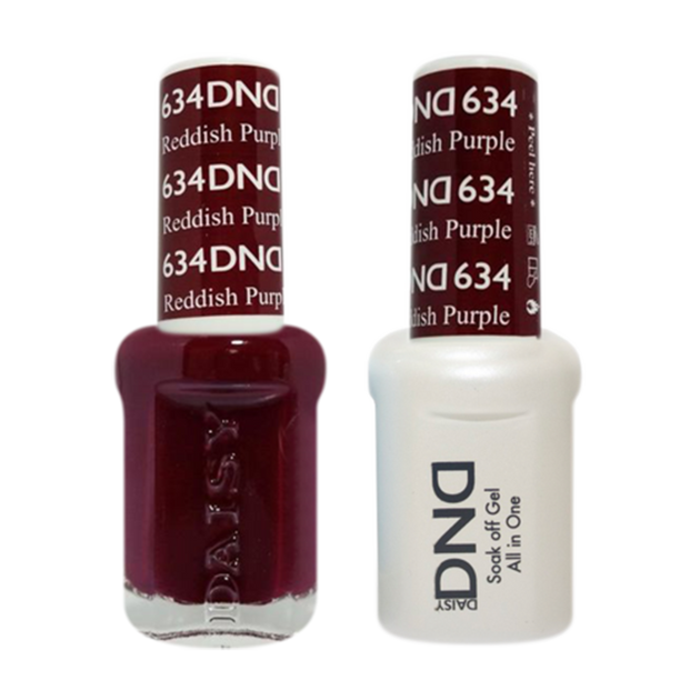 Daisy DND - Gel & Lacquer Duo - 634 Reddish Purple