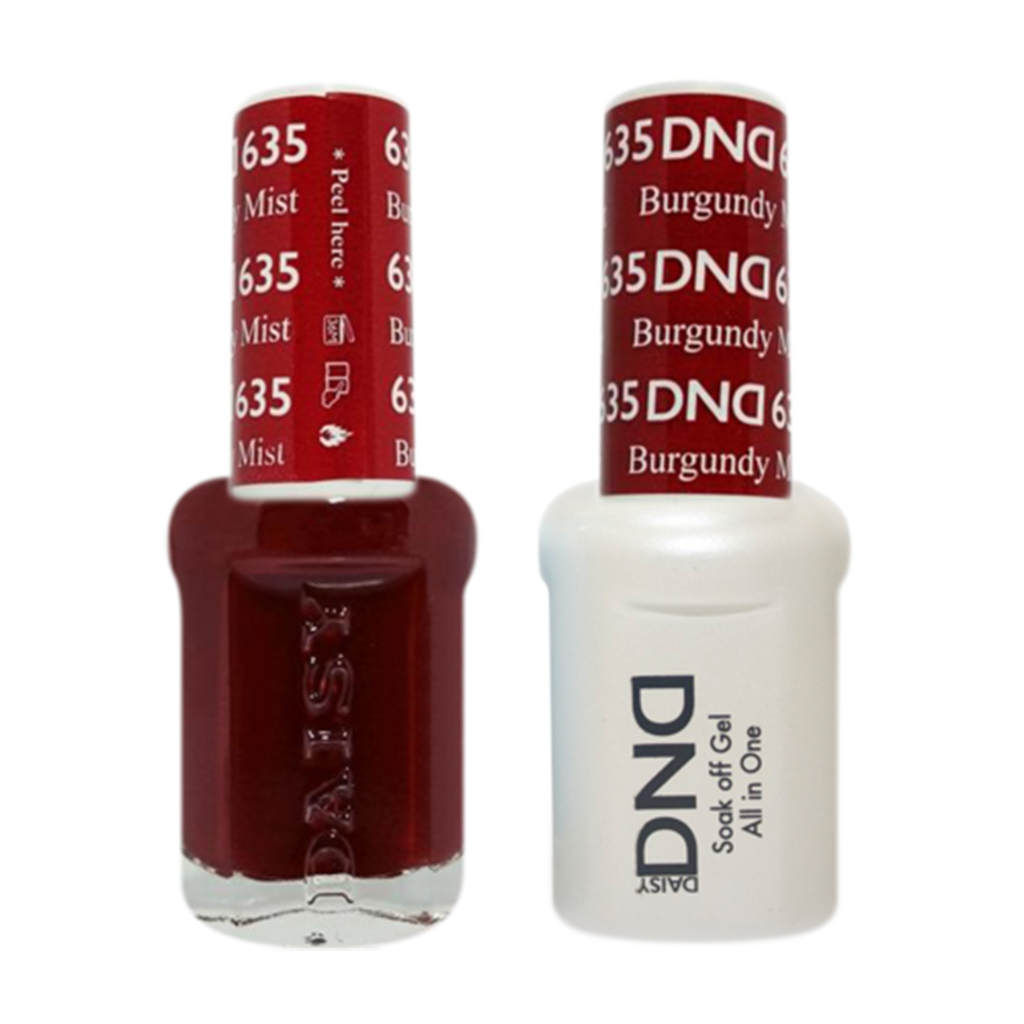 Daisy DND - Gel & Lacquer Duo - 635 Burgundy Mist