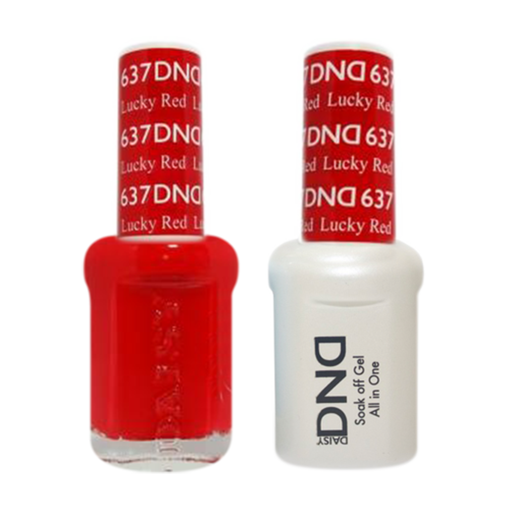 Daisy DND - Gel & Lacquer Duo - 637 Lucky Red