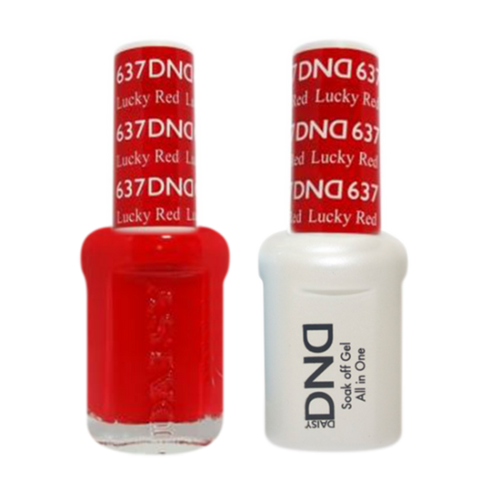 Daisy DND - Gel & Lacquer Duo - 637 Lucky Red