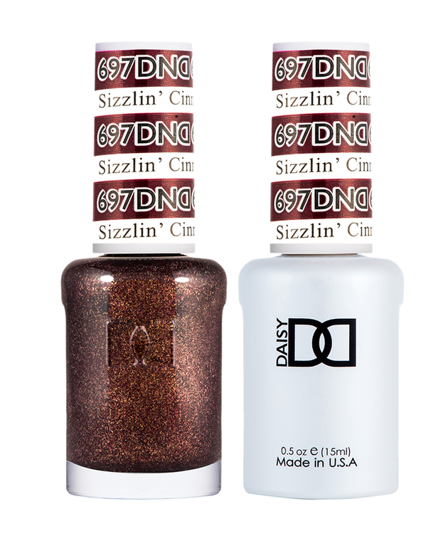 Daisy DND - Gel & Lacquer Duo - 697 SIZZLIN CINNAMON