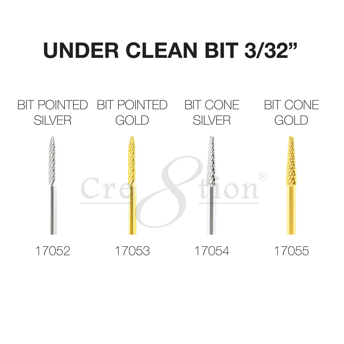 Cre8tion - Under Clean Bit - 3/32”