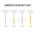 Cre8tion - Under Clean Bit - 3/32”