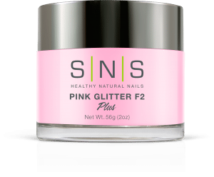 SNS Dipping Powder Pink Glitter F2