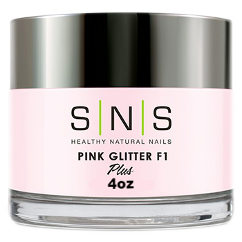 SNS Dipping Powder Pink Glitter F1