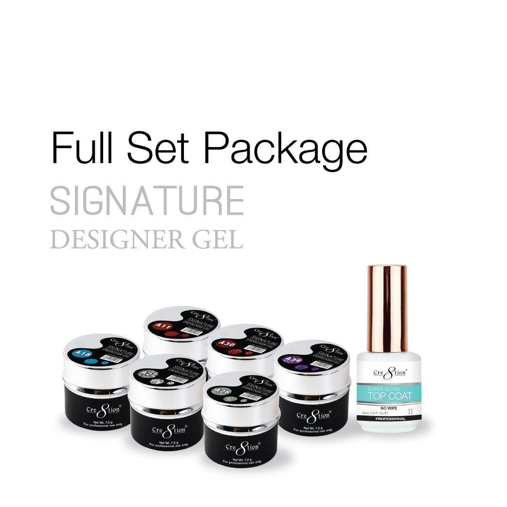 Cre8tion - Signature Designer Gel - Soak Off Gel 